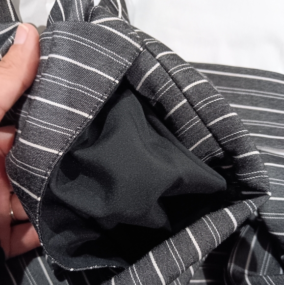 Tommy Hilfiger Women's (Size 6) White & Black Sleeveless Midi Wrap Dress (NWT) - Picture 15 of 15